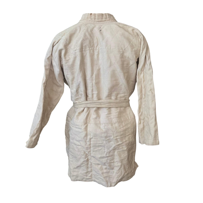 3 RÉSZES JUDO RUHA 100% PAMUT -  JAKK, NADRÁG, ÖV  - ROMÁN HADSEREG KATONAI FELESLEG - HASZNÁLT