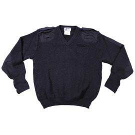 GB V-Neck Pullover – British Army Military Surplus – Like New