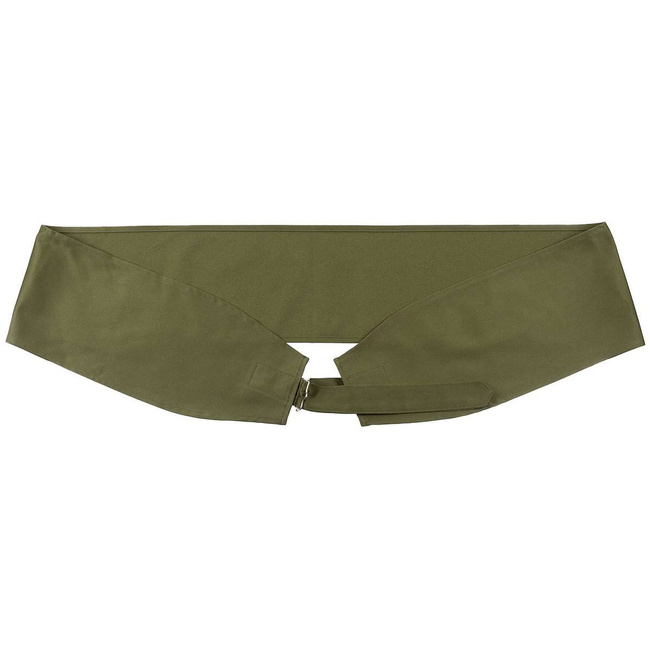 Szövetszalag, 165 x 17 cm - svéd hadseregfelesleg - zöld OD - újszerű állapotú