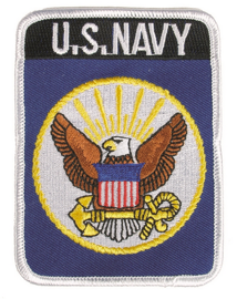 Us ′Us Navy′ Textile Badge