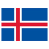 FLAG - 90 x 150 CM - ICELAND - NEW