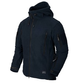 FLEECE DZSEKI - "PATRIOT" - Helikon Tex® - SÖTÉTKÉK