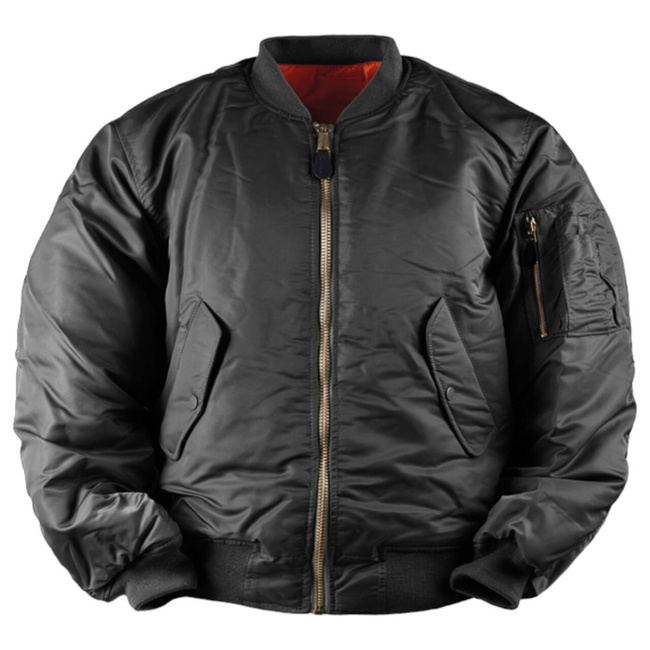 US FLIGHT JACKET BASIC MA1 - Mil-Tec - BLACK