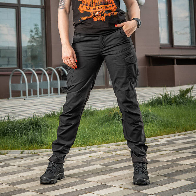 AGGRESSOR LADY FLEX TACTICAL TROUSERS, BLACK - M-TAC