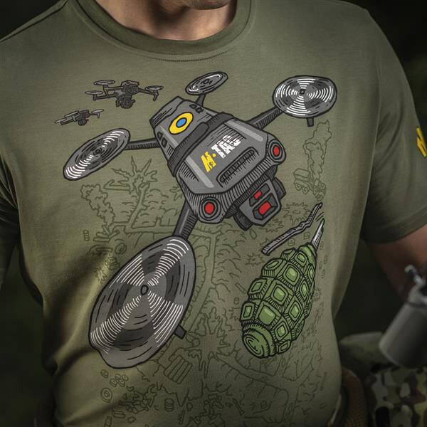 T-SHIRT QUADCOPTER - LIGHT OLIVE - M-TAC