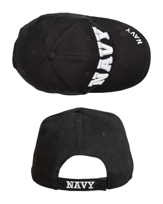BLACK ′NAVY′ SANDWICH BASEBALL CAP