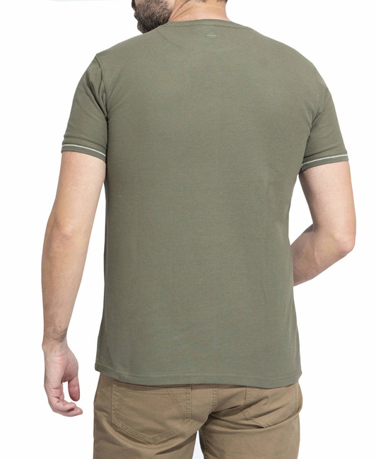 PÓLÓ - "LEVANTES CREWNECK STRIPES" - PENTAGON® - FARKAS SZÜRKE