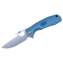 Honey Badger - BLUE Cr13MoV DP - SMALL - OPENER POCKET KNIFE