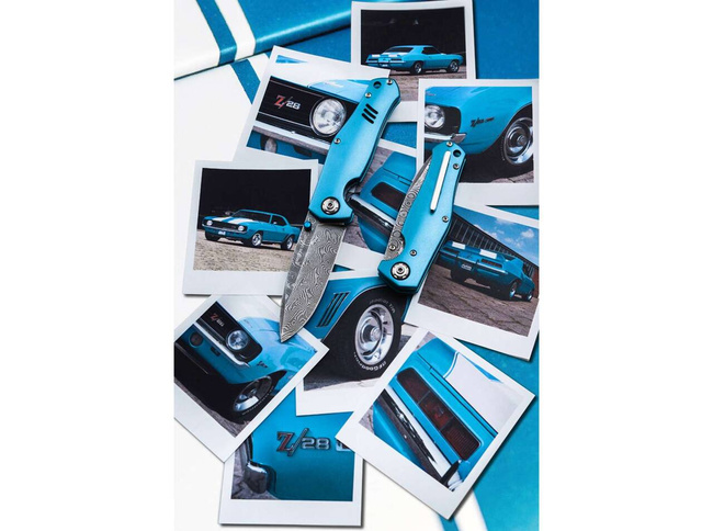 DAMASCUS KÉS 1969 Z28-DAMAST - BOKER