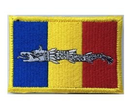 Hímzett MAPN Jelvény lup dacic (egyéni üzenet) velcro - 13 x 9 cm