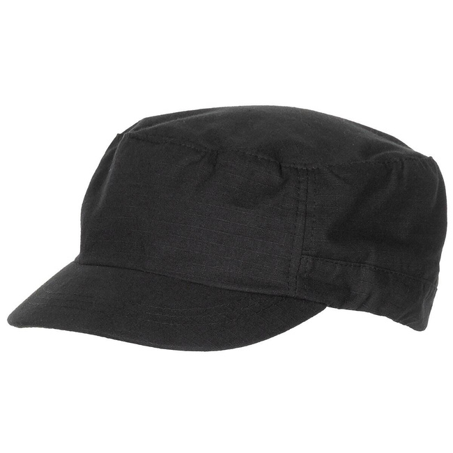US Cap, "Elasti-Fit", Black, Rip Stop