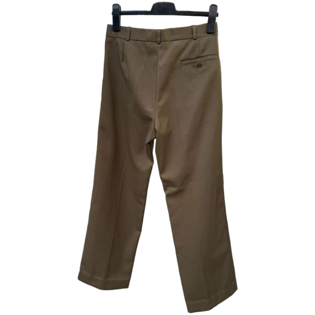 UNIFORM PANTS - ROMANIAN MILITARY SURPLUS - OLIVE - IN GOOD CONDITION