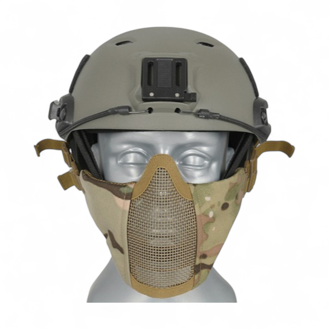 HALF FACE MESH MASK 2.0 - MULTICAMO - WOSPORT