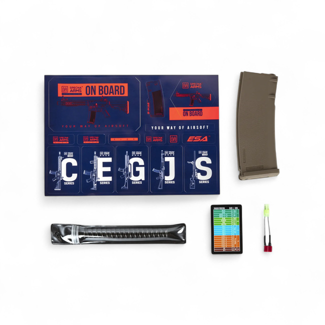 Airsoft puska - SA-F08 FLEX HAL ETU - Half-Tan - Specna Arms