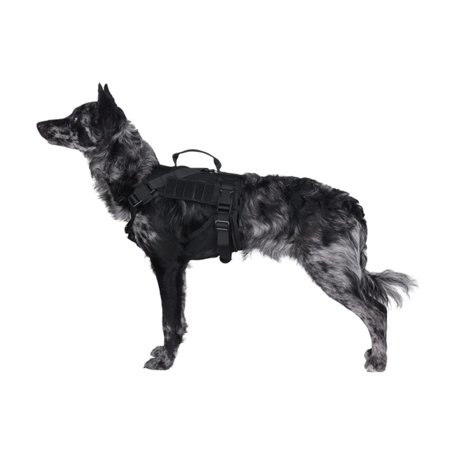 TACTICAL DOG HARNESS - OCHIA - BLACK - PRIMAL GEAR