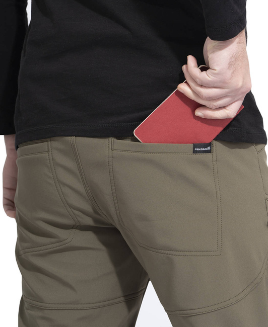 PANTS - "RENEGADE TAIGA" - PENTAGON® - BLACK - LENGTH 34″