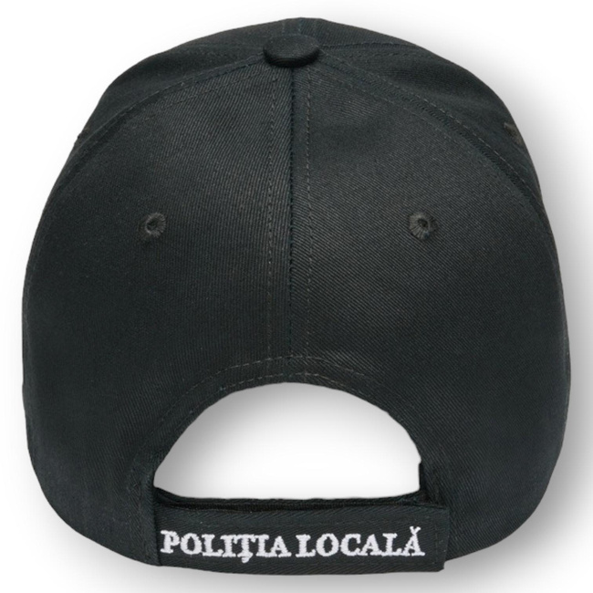 Local Police Cap – 3D Embroidery Premium – 100% Cotton – Adjustable – Black – New Model
