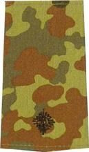 EMBLÉMA - GERMAN ARMY FLECKTARN CAMO/BLACK SHOULDER LOOPS ´LEUTNANT´