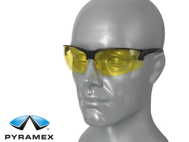 ANTI-FOG BALLISTIC EYEWEAR - VENTURE 3 - PYRAMEX - YELLOW