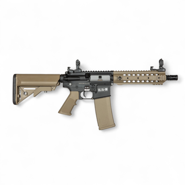 ASG Karabély Replika – SA-F01 FLEX GATE X-ASR – Specna Arms – SPE-01-040552 – FélhomokszínűASG Karabély Replika – SA-F01 FLEX GATE X-ASR – Specna Arms – SPE-01-040552 – Félhomokszínű