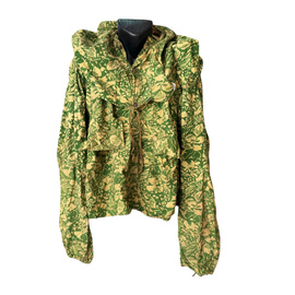 Summer Leaf/Reverse Leaf kamuflázs smock – Célszemlélők és felderítők számára készült modell – Román hadseregből származó katonai felesleg – Rongálódott/megrongálódott