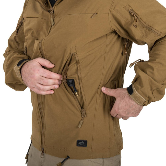 Dzseki COUGAR® QSA™+ HID™ - Soft Shell Windblocker - szürke