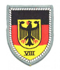 NÉMET FEGYVERES INSIGNIA "WEHRBEREICHSKOMMANDO VIII"