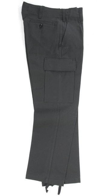 NADRÁG GERMAN ARMY FEKETE MOLESKIN