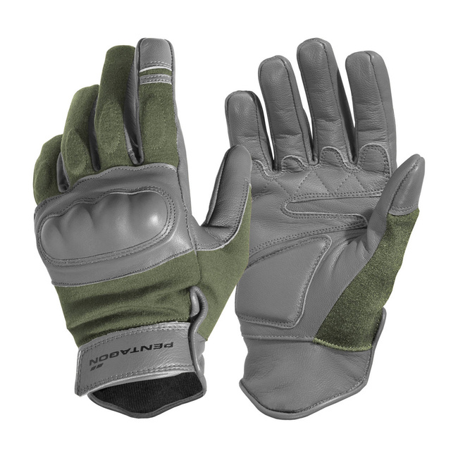 GLOVES - STORM - FIRE-RESISTANT/ANTI-CUT - Pentagon - OLIVE