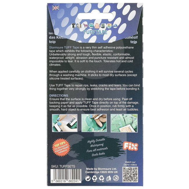STORMSURE - TUFF Tape - Patch Set - Small