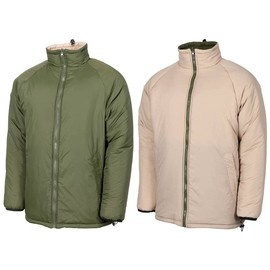 BRIT FORDÍTHATÓ TERMO KABÁT - MFH® - ZÖLD OD/KHAKI - NAGY MERETEK
