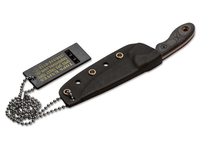 TOPS Knives Mini Scandi Survival kés