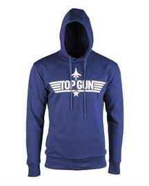 "TOP GUN" KAPUCNIS PULÓVER - MIL-TEC® - SÖTÉTKÉK