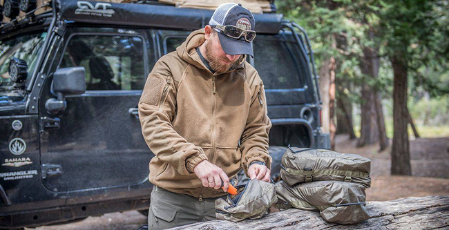 TÁSKA KÉSZLET - PAKCELL SET - POLYESTER RIPSTOP - Helikon-Tex - FEKETE