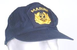 TÁBORI SAPKA GERMAN DECK BADGE 5 DB. KEK NAVY