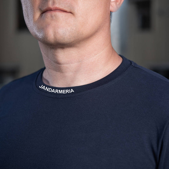 HOSSZÚ UJJÚ PÓLÓ - JANDARMERIA - SÖTÉTKÉK - VÁLLPÁNT NÉLKÜL