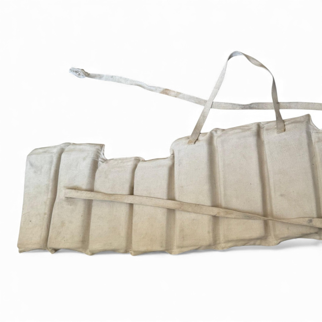 Heveder - Úszóöv típusú mentőmellény - Román Hadsereg Katonai Felesleg - Fehér - Jó állapotban