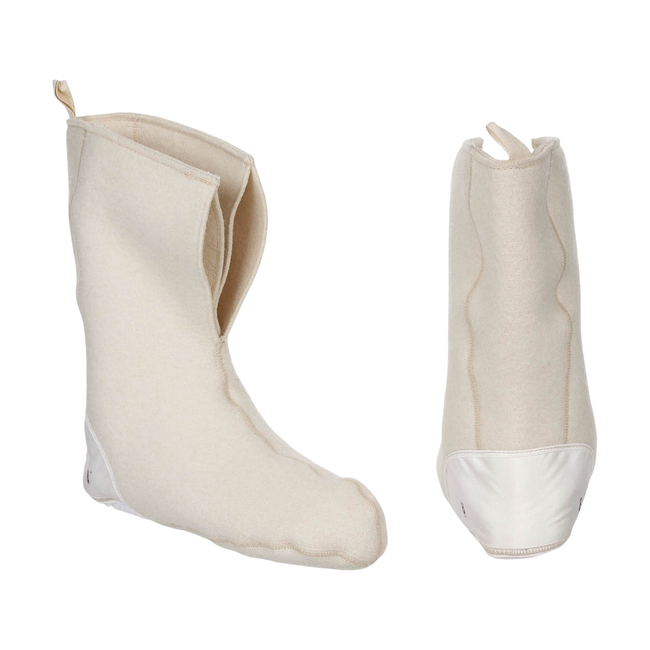 Mukluk stílusú belső cipő - Kanadai katonai felesleg - Fehér - Újszerű