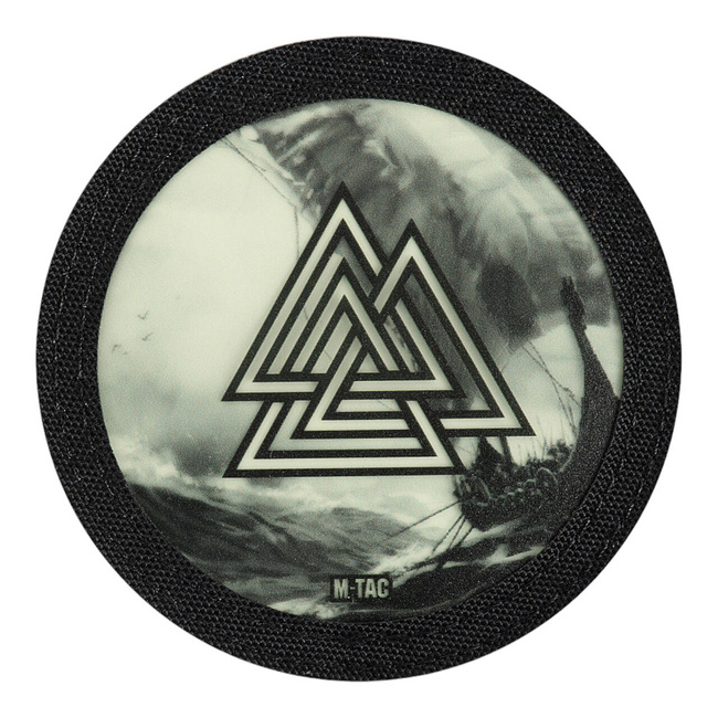 JELVÉNY WALKNUT/DRAKKAR KÖRZES (80MM) - FEKETE/GID - M-TAC