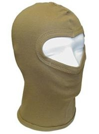 Maszk - BALACLAVA 1-HOLE THIN COTTON COYOTE