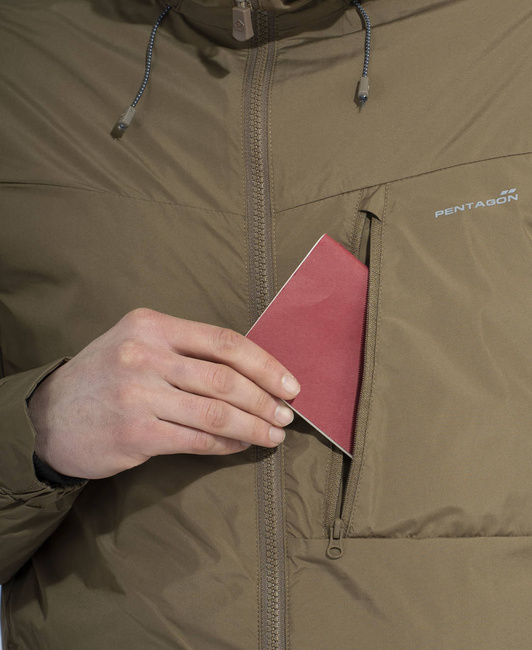 JACKET - "ANEMOS WINDBREAKER" - PENTAGON® - BLACK