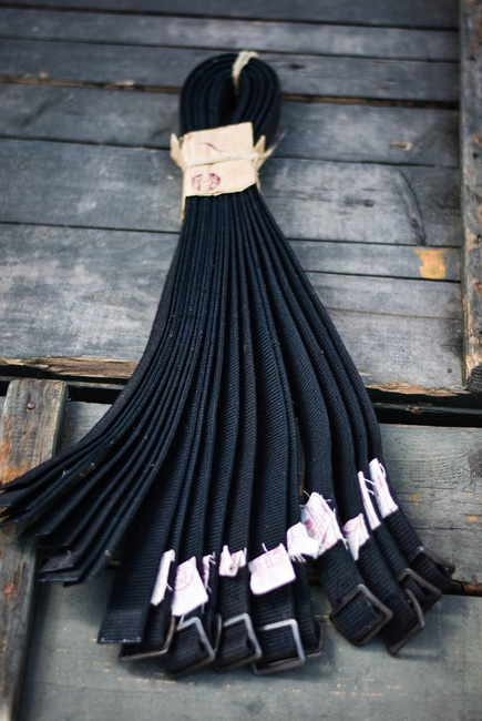 Fekete textil öv Román hadsereg többlet