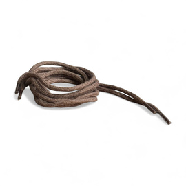 Pár cipőfűző - kerek - AURA S.A. - 60 cm - Román hadsereg katonai felesleg - barna - jó állapotban