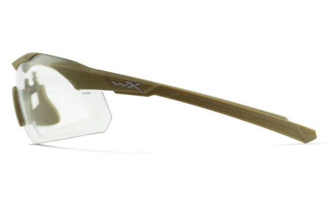 Szemüveg - Wileyx - VAPOR COMM 2.5 Grey/Clear/Light Rust Matte Tan Keret