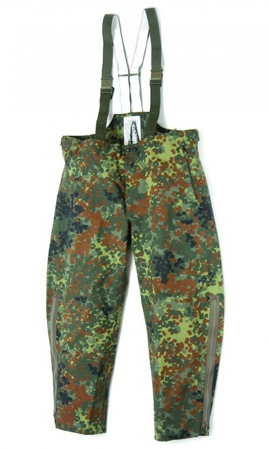 NADRÁG GENUINE GERMAN ARMY FLECKTARN CAMO GORETEX