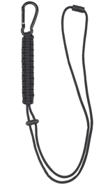 Black Paracord Lanyard