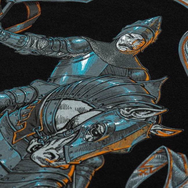 PÓLÓ STEEL KNIGHT - FEKETE - M-TAC