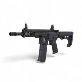 REPLIKA AIRSOFT PUSKA SPECNA ARMS SA-F04-RL - FLEX HAL - ETU - LIGHT OPS/ ÚJ VEVŐ BLACK