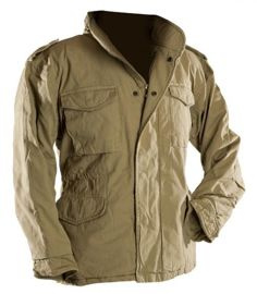 MEZŐ DZSEKI US ´VINTAGE´ M65 STONE-WASHED SAND