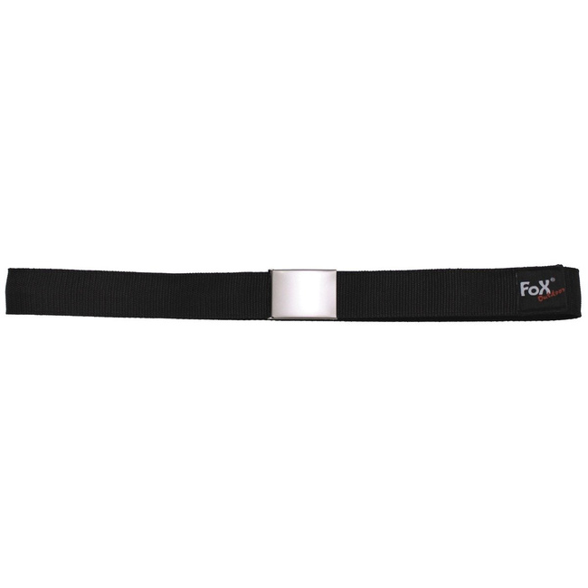 Web Belt "Money", 40 mm, black